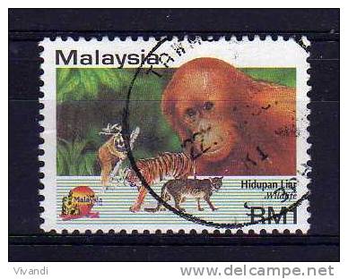 Malaysia - 1994 - $1 Visit Malaysia/Orang-Utan - Used - Malaysia (1964-...)