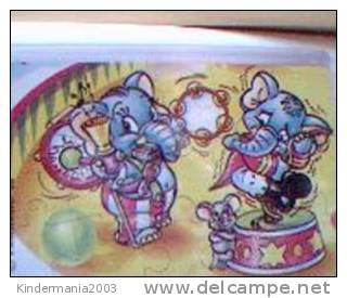 OFFRE 20885A / PUZZLE ELEPHANTS AU CIRQIE 98 + BPZ - Puzzles