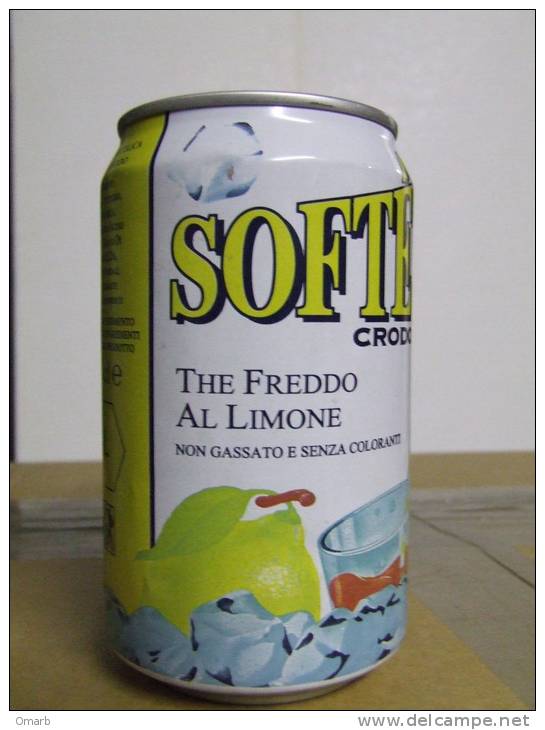 Alt148 Lattina Bibita, Boite Boisson, Can Drink, Lata Bebida, 33cl, Softè Crodo, The Freddo Limone, Italia 1997 - Cans