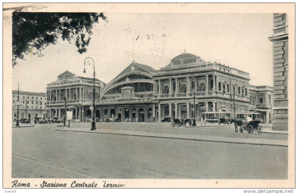1937 ROMA - STAZIONE CENTRALE TERMINI - Stazione Termini
