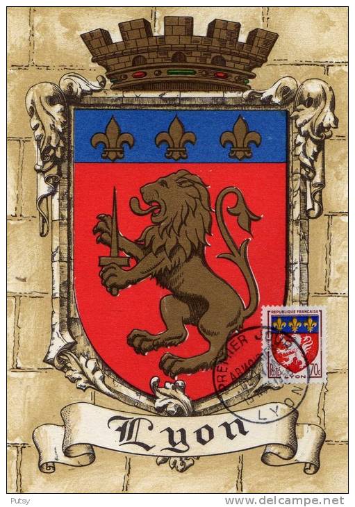 BLASON LYON - 1950-1959