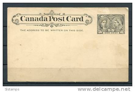 Canada 1897 Postal Statioanary Card Unused - 1860-1899 Reign Of Victoria