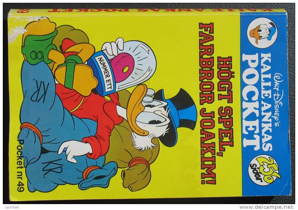 WALT DISNEY Donald Duck In Swedish 1990 = 256 Pages - BD & Mangas (autres Langues)