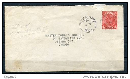 Canada 1948  Postal Statioanary Cover To Ottawa - 1860-1899 Victoria