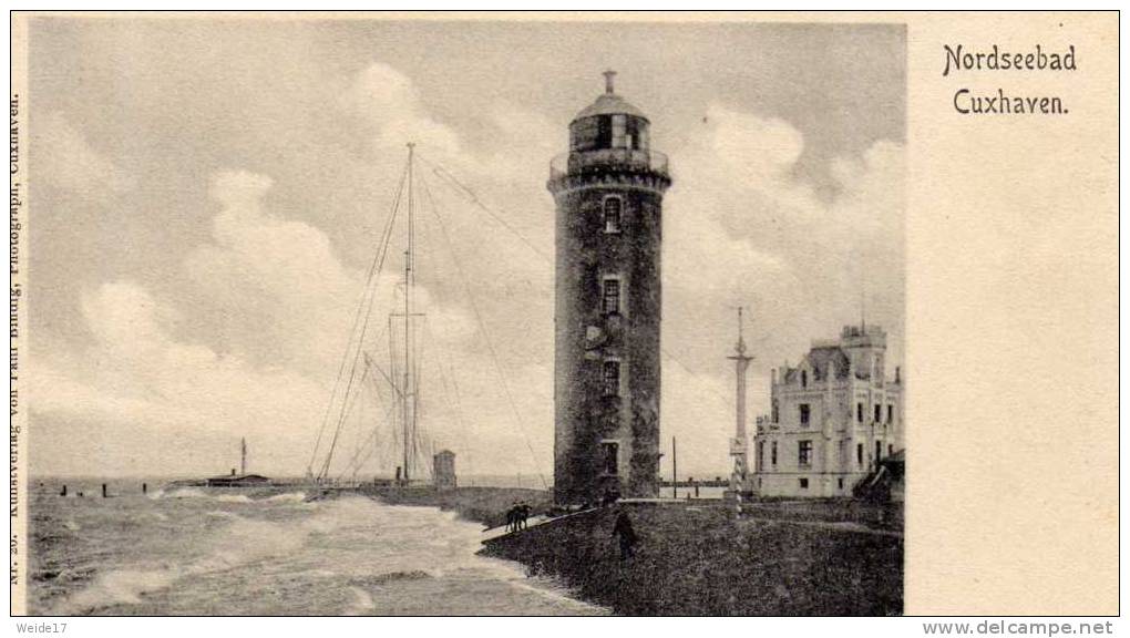 00299 Leuchtturm An Der Alten Liebe In Cuxhaven - Postkarte Vom Weltpostverein - Cuxhaven