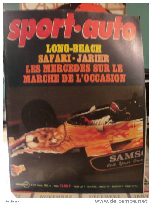 SPORT AUTO N°208 DE MAI 1979 - Car Racing - F1