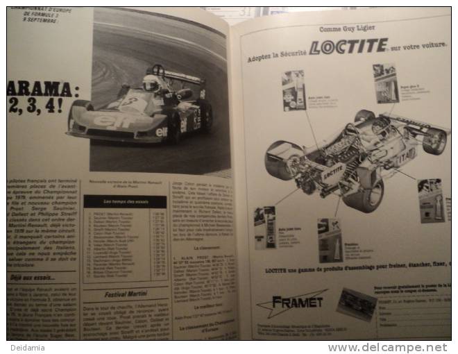 SPORT AUTO N°213 D OCTOBRE 1979 - Autosport - F1