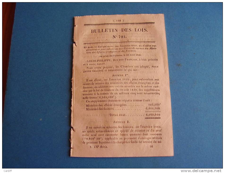 Fontaine Eau Minérale De Provins. Facultés .officiers De Santé Armée De Terre.T.Com. Roanne.règlem.des Ets D´aliénés - Decretos & Leyes