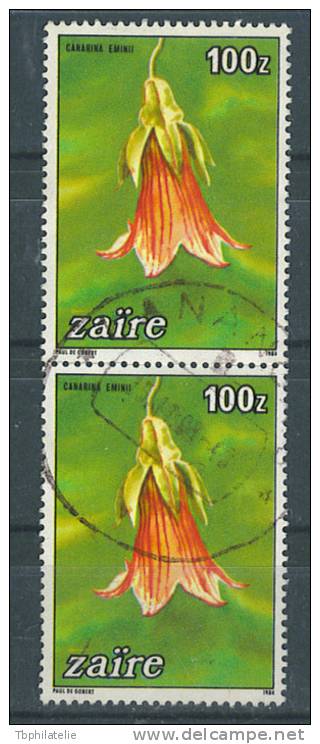 VEND TIMBRES DU ZAIRE N° 860 EN PAIRE !!!! (a) - Usados