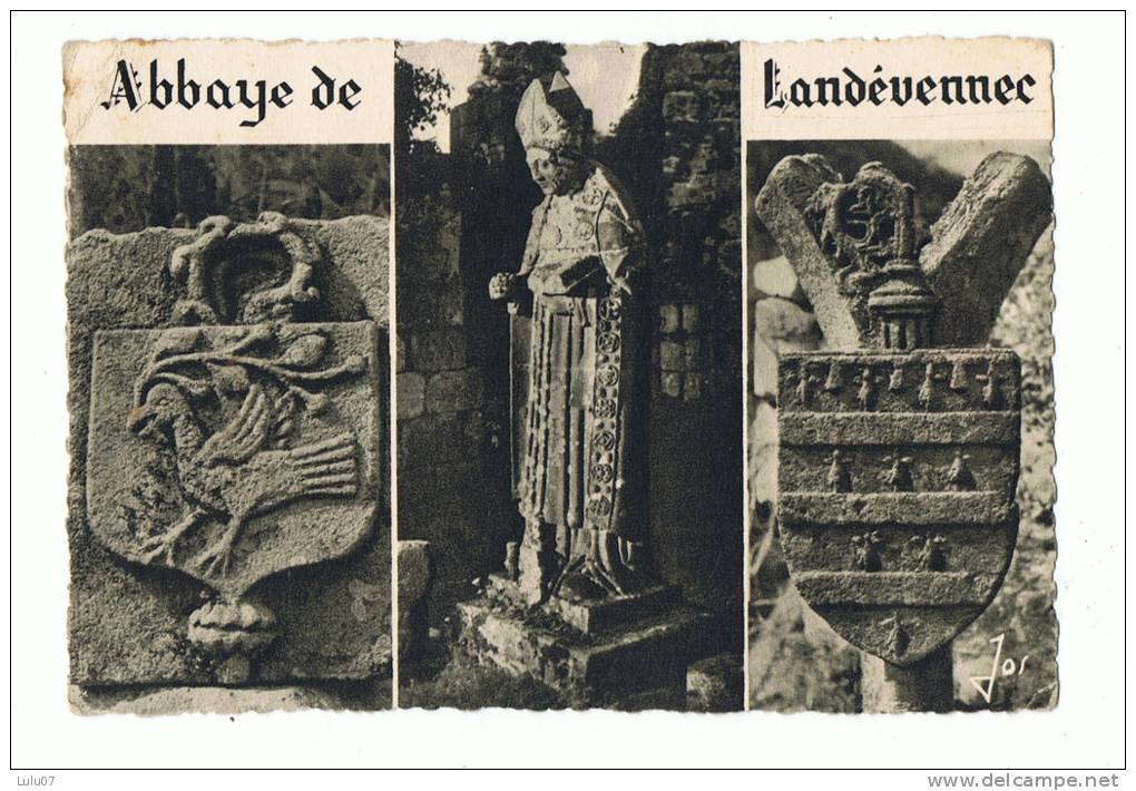 Landevennec      Abbaye   1964 - Landévennec
