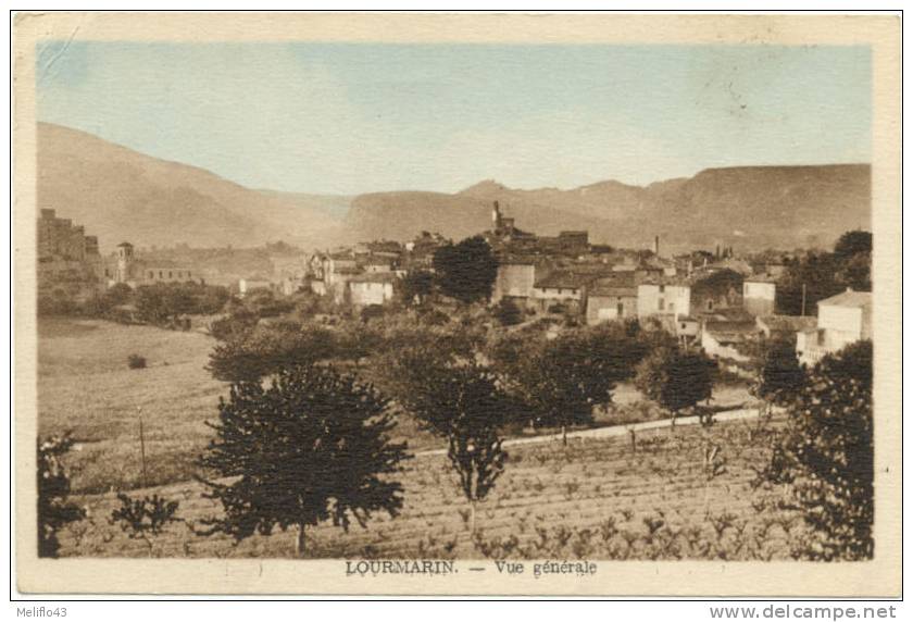 84/CPA  - Lourmarin - Vue Générale - Lourmarin