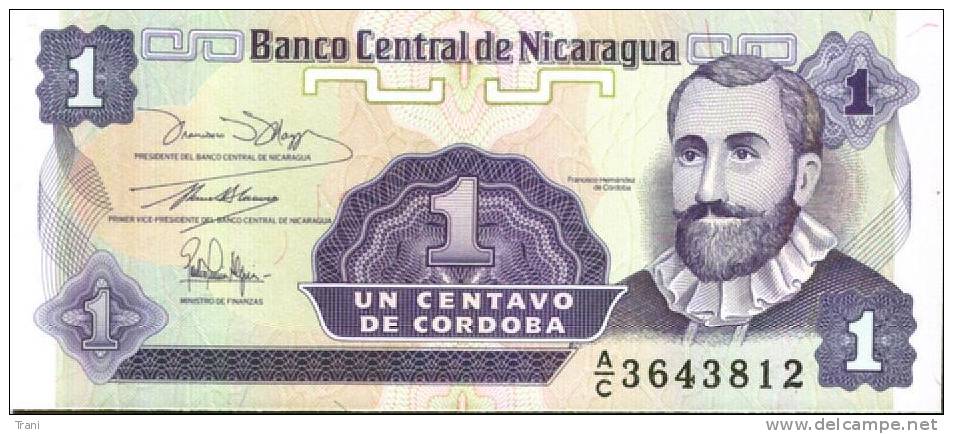 BANCONOTA DEL NICARAGUA - 1 CENTAVO - Nicaragua