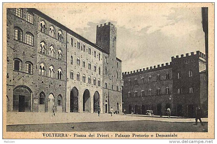 Italie -ref A502- Volterra - - Autres & Non Classés