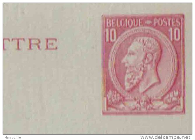 BELGIQUE / 1888 ENTIER POSTAL - ENVELOPPE LETTRE (ref 3271) - Briefumschläge