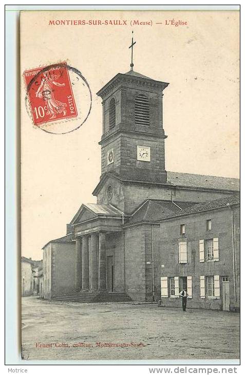 MONTIERS SUR SAULX  -  L'Eglise. - Montiers Sur Saulx