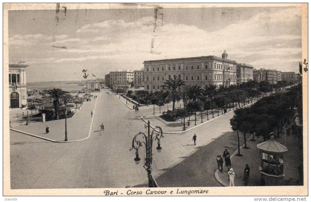 1937  BARI - CORSO CAVOUR - Bari