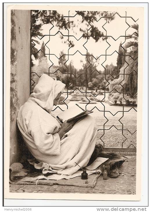 Maroc Artistique -  Photo éditions G. Gillet - Rabat - écrivain Public N1125,métier , En 1965 - Rabat