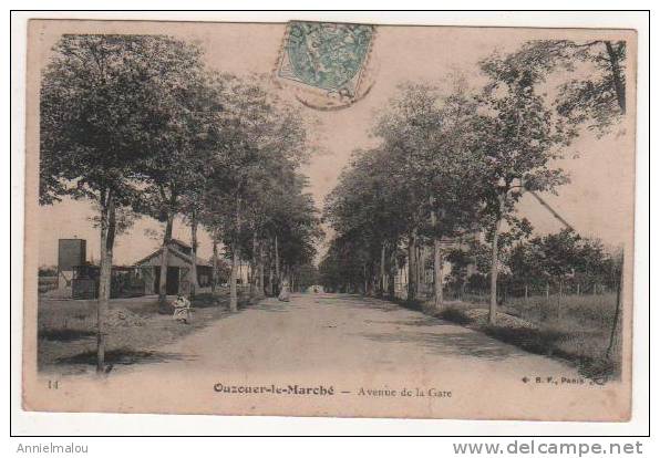 OUZOUER LE MARCHE  -  AVENUE DE LA GARE - Marchenoir