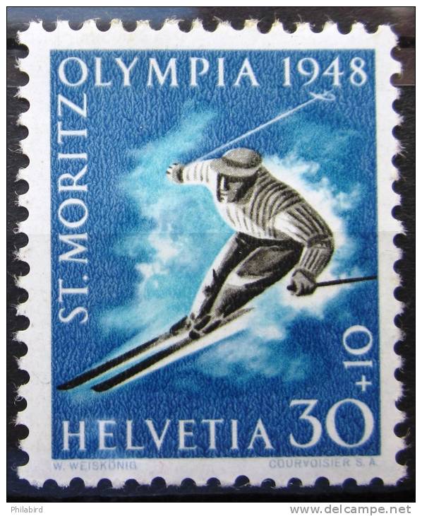 SUISSE               N°  452              NEUF* - Unused Stamps