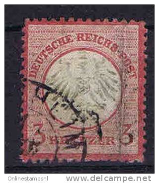 Deutschland, 1872, Mi 9,  Used/cancelled, Kleiner Brustschild - Gebraucht