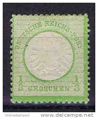 Deutschland, 1872, Mi 17 A  MH/*,  Grosser Brustschild - Ungebraucht