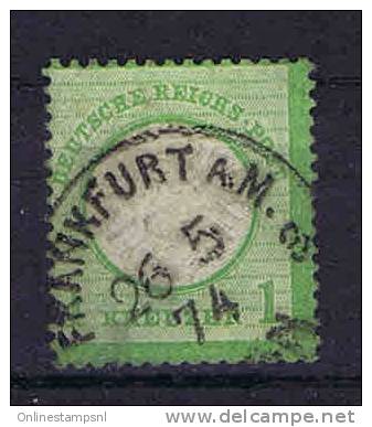 Deutschland, 1872, Mi 23 A , Used / Cancelled Grosser Brustschild, - Used Stamps