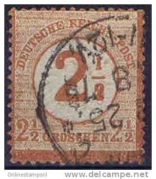 Deutschland, 1872, Mi 29  Used / Cancelled Grosser Brustschild, - Gebraucht