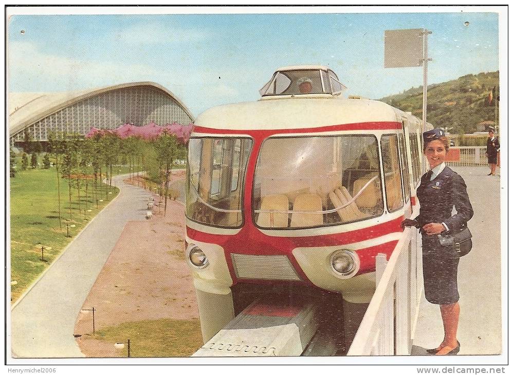 Italie - Italia - Torino - Turin - Monorotai Alweg Monorail , Cellebrazione Del Centenario Unita , 1961 - Trasporti