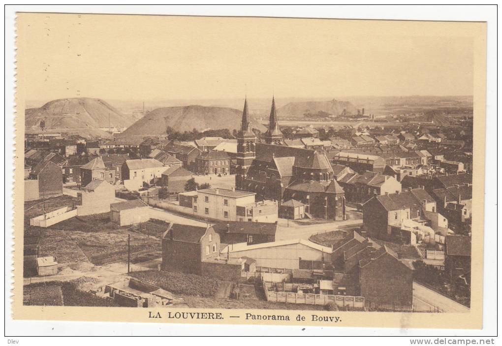 La Louvière - Panorama De Bouvy - L´Edition Belge, Bruxelles - Carte D´un Carnet - La Louvière