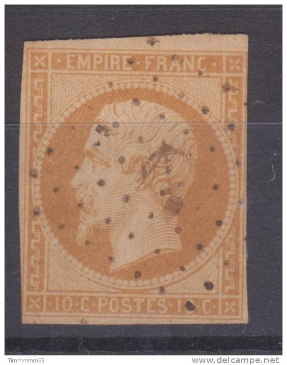 Lot N°19889   N°13Ba Bistre Brun, Oblit Ancre - 1853-1860 Napoléon III