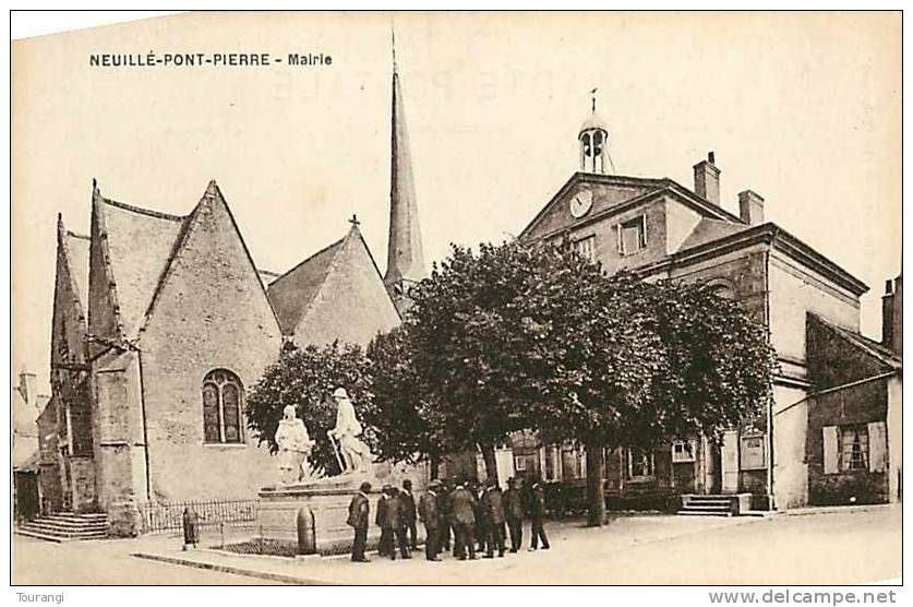 Indre-et-Loire : Nov12 269: Neuillé-Pont-Pierre  -  Mairie - Neuillé-Pont-Pierre