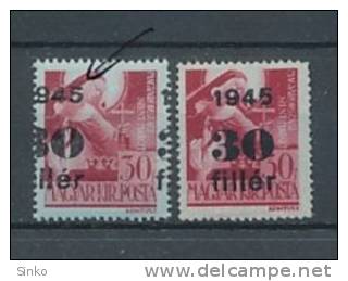 1945. Aauxiliary Stamp (IV.) - Missprint  :) - Varietà & Curiosità