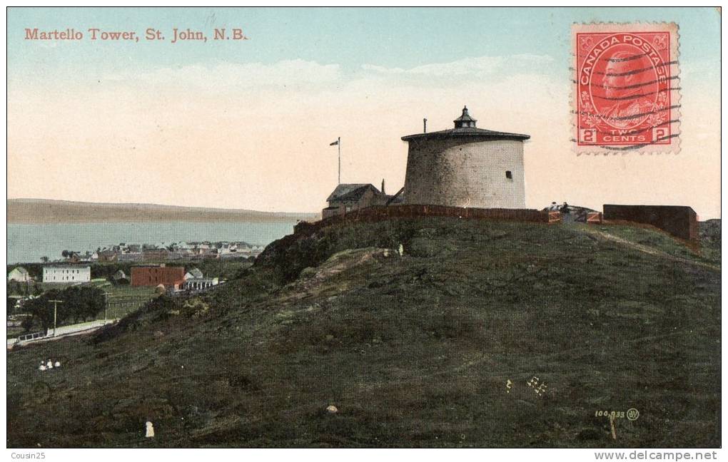 CANADA - ST. JOHN - Martello Tower - St. John