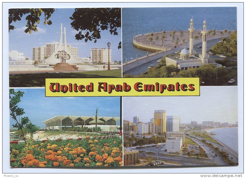 UNITED ARAB EMIRATES - Dubai, Mosaic Postcard - Ver. Arab. Emirate