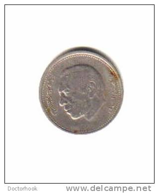 MOROCCO    1/2  DIRHAM  1987  (Y# 87) - Marruecos