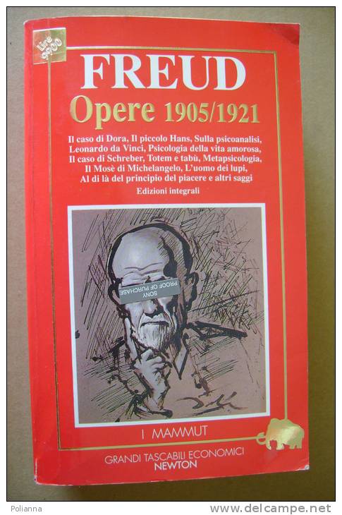 PBJ/30 FREUD - OPERE 1905/1921 I Mammut Newton 1992 - Medecine, Psychology