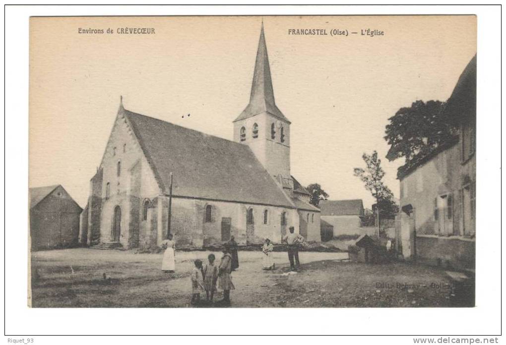 Environs De CREVECOEUR - FRANCASTEL - L'Eglise - Sonstige & Ohne Zuordnung