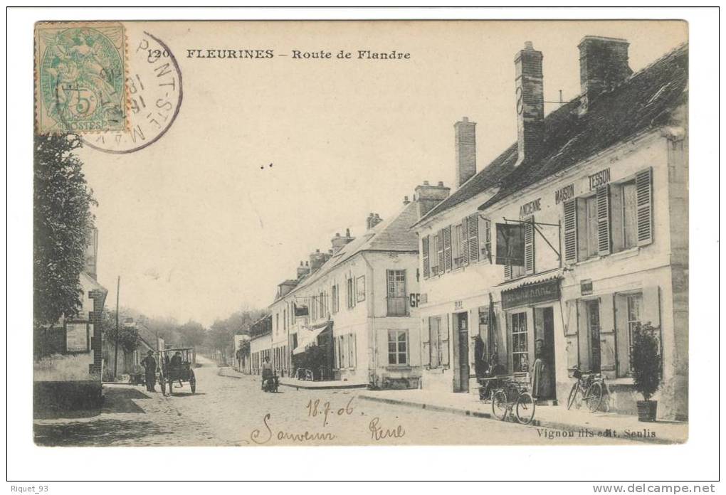 120 - FLEURINES - Route De Flandre - Sonstige & Ohne Zuordnung
