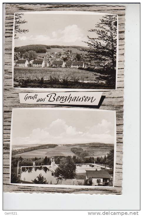 5250 ENGELSKIRCHEN - BERGHAUSEN, 2-Bild-Karte 196 - Lindlar