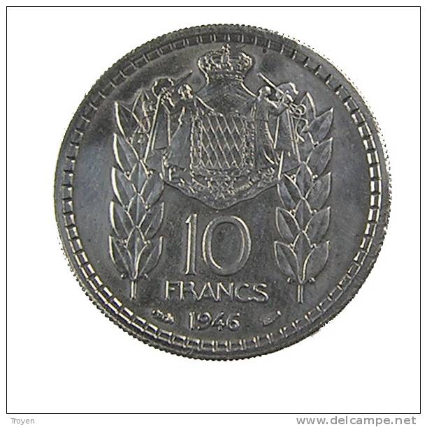 Monaco - 10 Franc -1946 - Cu.Ni. - TTB - 1922-1949 Louis II