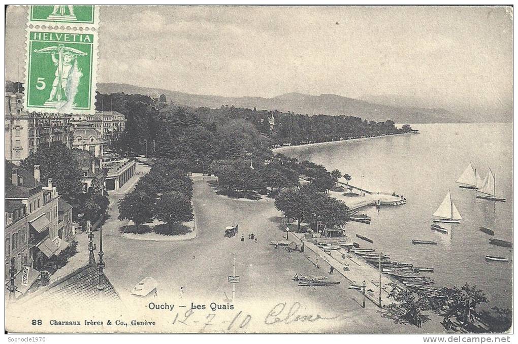 SUISSE - VAUD - LAUSANNE - OUCHY - Les Quais - Lausanne