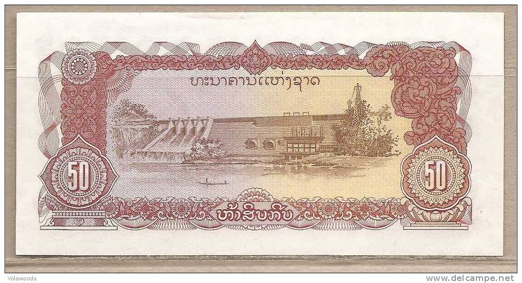 Laos - Banconota Non Circolata Da 50 Kip - Laos