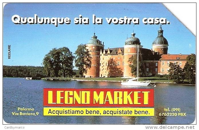 *ITALIA: LEGNO MARKET* - Scheda SIP Usata - Public Special Or Commemorative