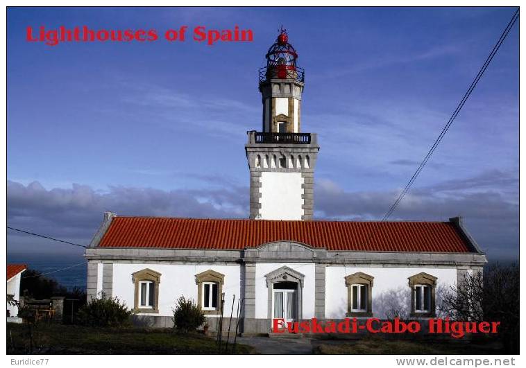 Lighouses Of Spain - Euskadi/Cabo Higuer Postcard Collector - Faros