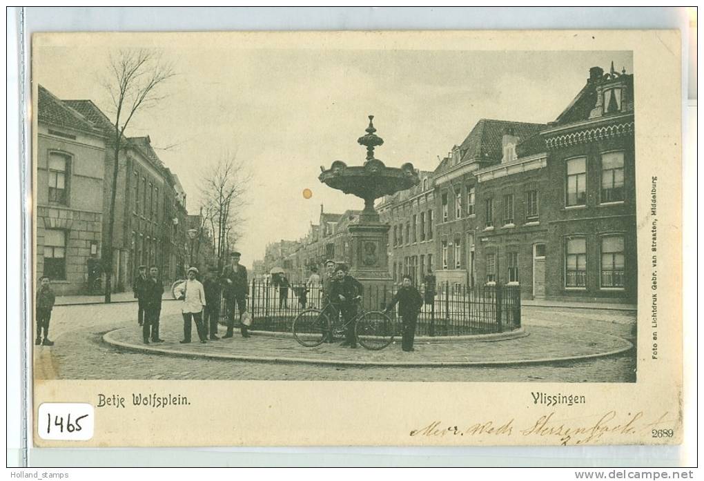 VLISSINGEN * BETJE WOLFSPLEIN  * ANSICHTKAART * CPA * GELOPEN In 1904 Naar AMSTERDAM  (1465) - Vlissingen