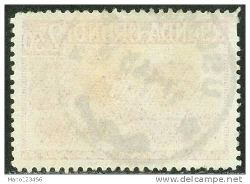 RUANDA URUNDI, 1942, FAUNA, ANIMALI, LEOPARDO, FRANCOBOLLO USATO, Scott  81, YT 139, Bel 139 - Usati