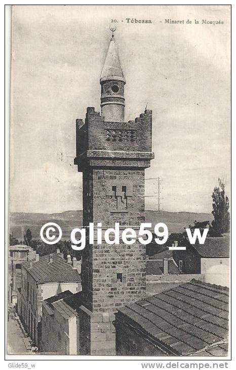 TEBESSA - Minaret De La Mosquée - N° 20 - Tebessa