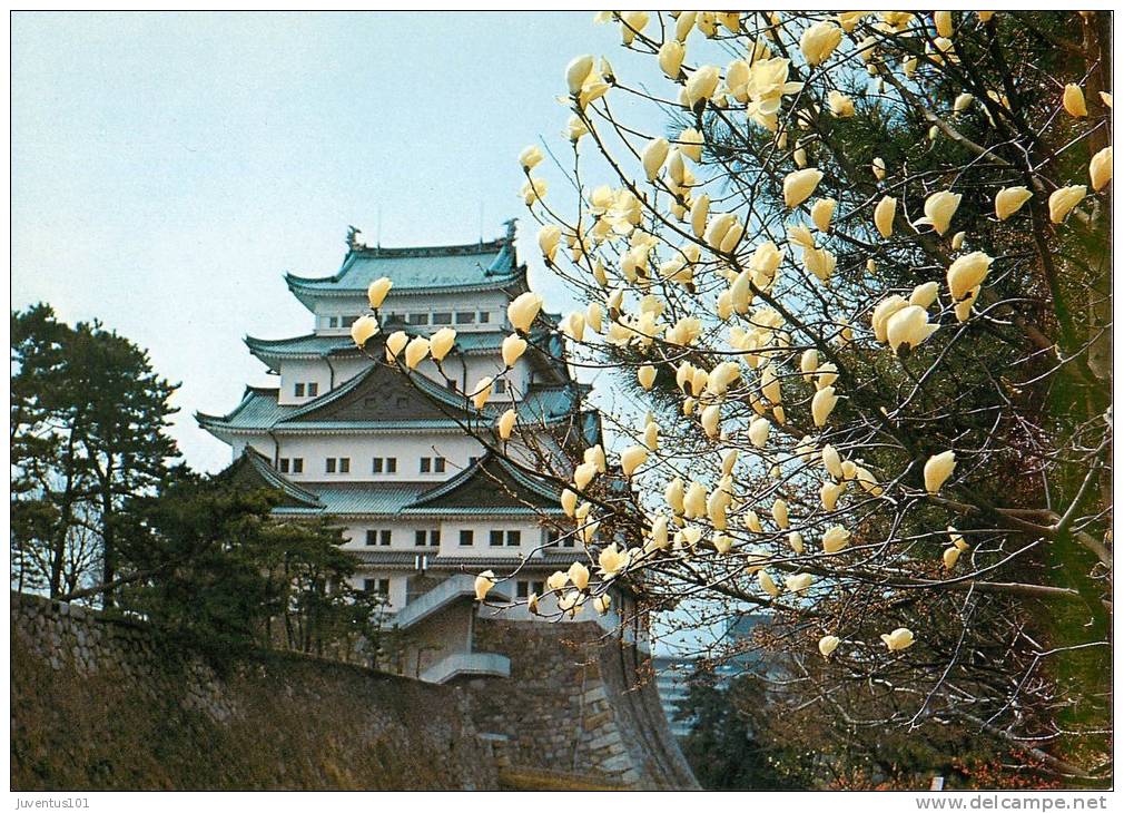 CPSM Japon-Nagoya Castle-Fleur-Magnolia   L1145 - Nagoya