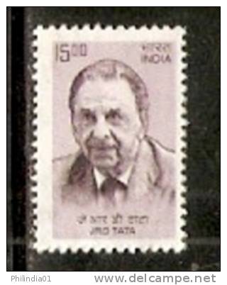 India 2009 JRD TATA Industrialist Famous People 1v MNH - Mother Teresa