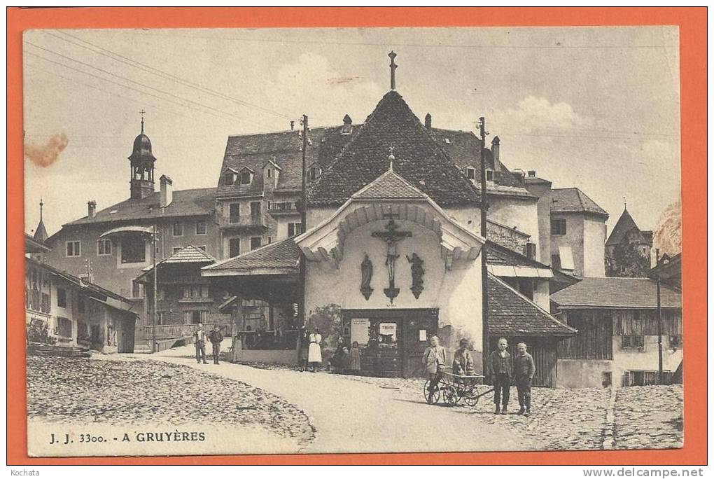 Q256, A Gruyères , 3300, Chapelle, Eglise , Animée, Non Circulée - Chapelle